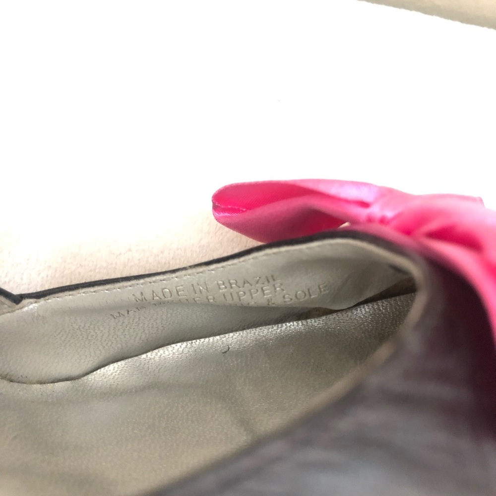 ⛔️SOLD⛔️Paris leather pump with bow - Picture 8 of 8